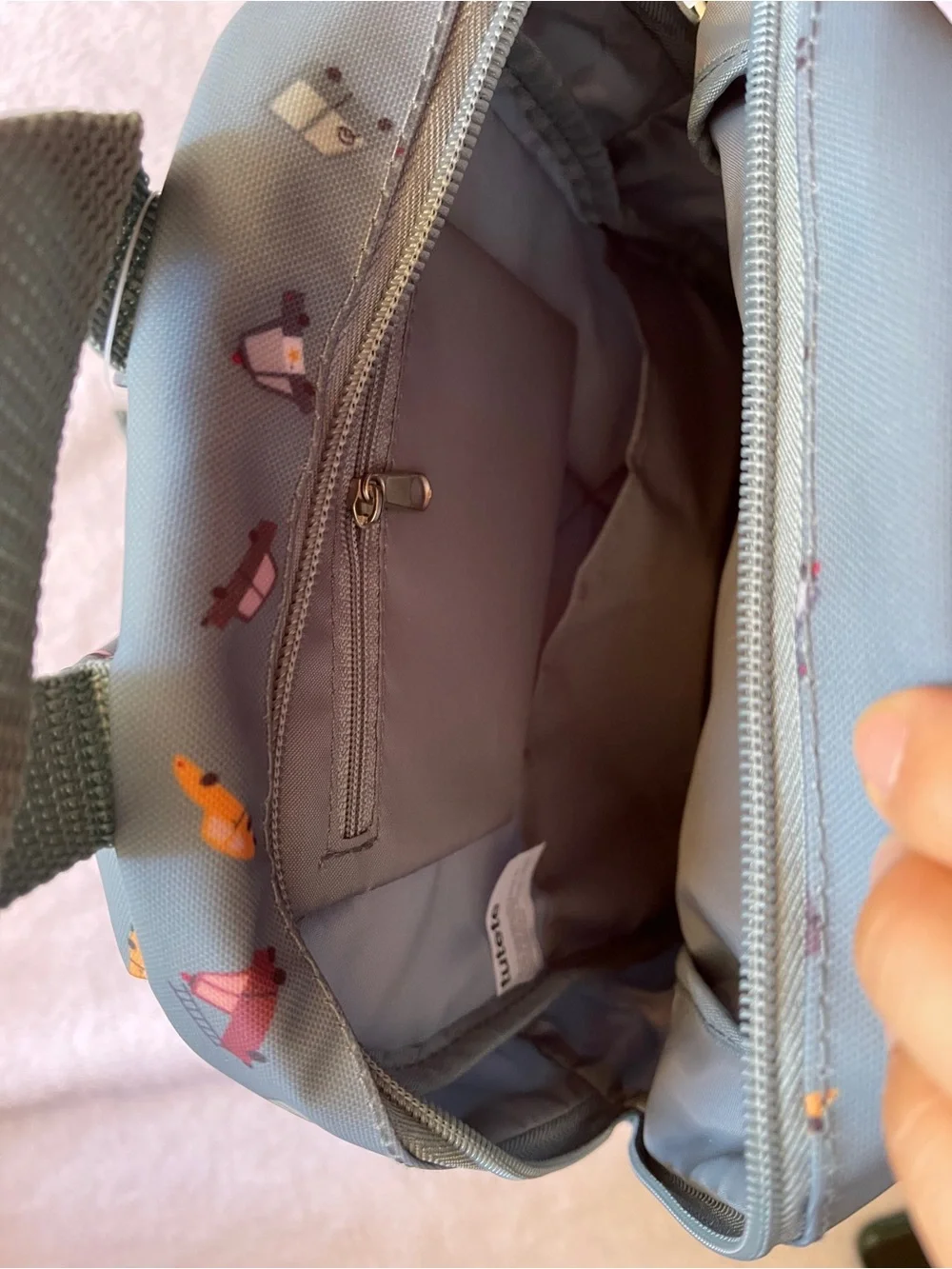 NWOT Tutete City Cars Preschool Backpack Toddler Daycare Kindergarten 10 in